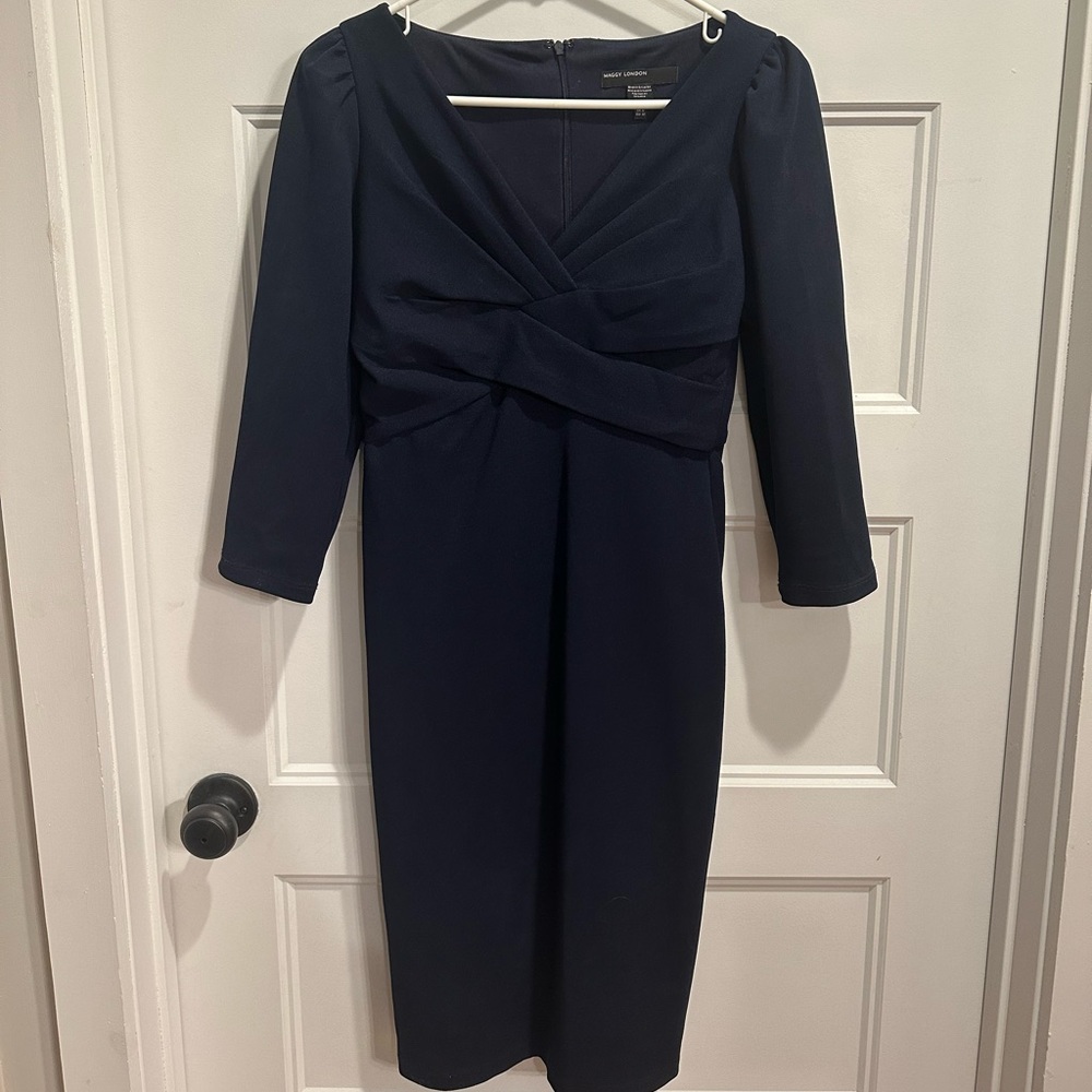 Maggy London Navy Dress